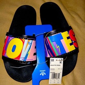 Adidas Men's Adilette Pride Slides (unisex)